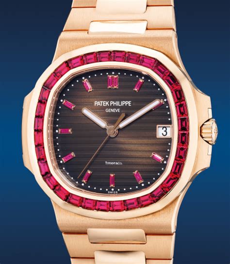 patek philippe nautilus rose gold ruby|patek philippe nautilus gold price.